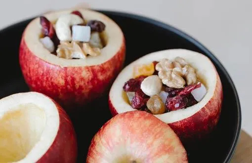 croquetas de manzana y nueces croquetas