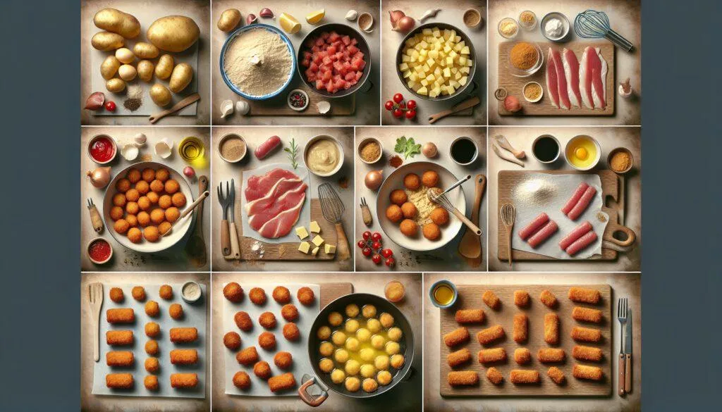 croquetas de costillas a la barbacoa croquetas