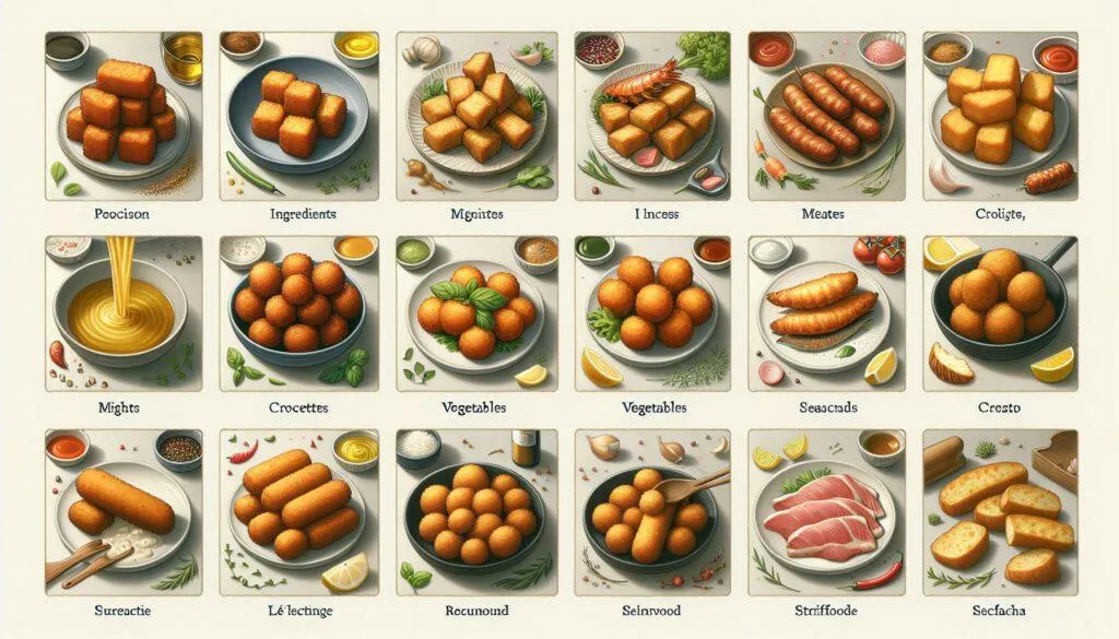 croquetas de pate de foie croquetas