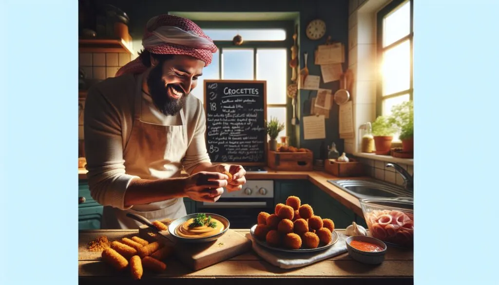 el reto de equilibrar sabor y textura en una croqueta croquetas