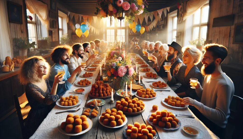 por que las croquetas siempre estan presentes en celebraciones croquetas